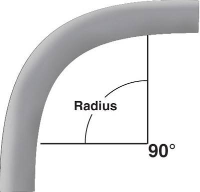 2-1/2 inch Rigid PVC 90 Degree Elbow B858417