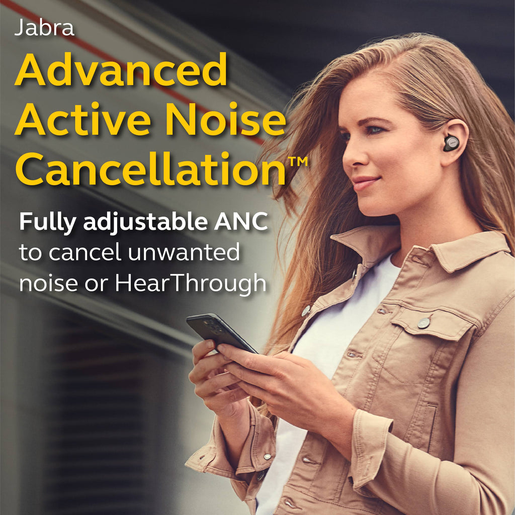Titanium Black Bluetooth Wireless Noise-Canceling In-Ear Earphones P62277