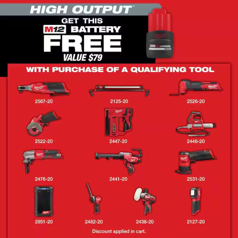 12-Volt Lithium-Ion Brushless Cordless 3/8 in. Ratchet A3147
