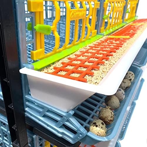3 Layer ABS Plastic Quail Cage N83918