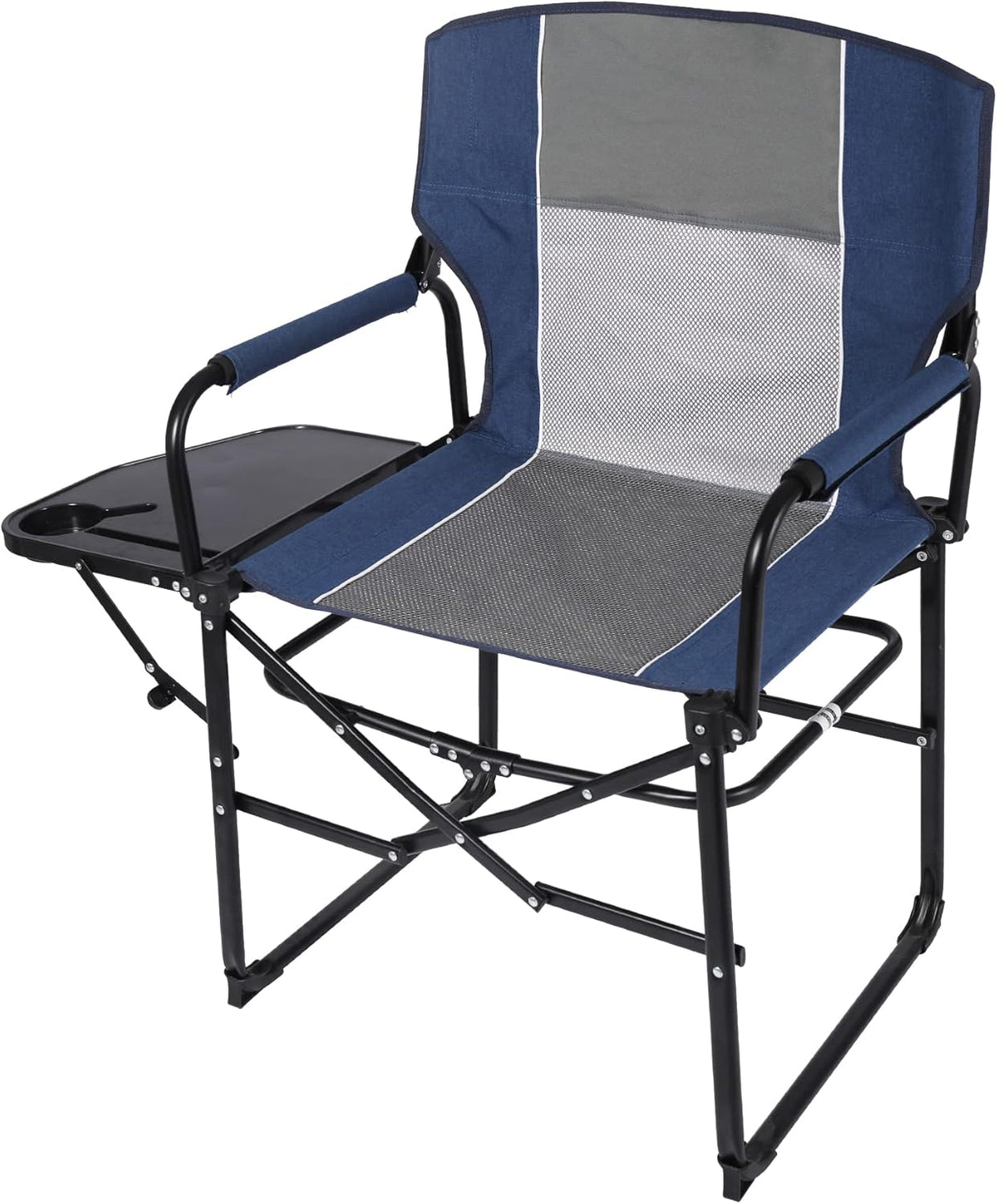 Oversized Heavy Duty Folding Director Chair with Side Table F16637