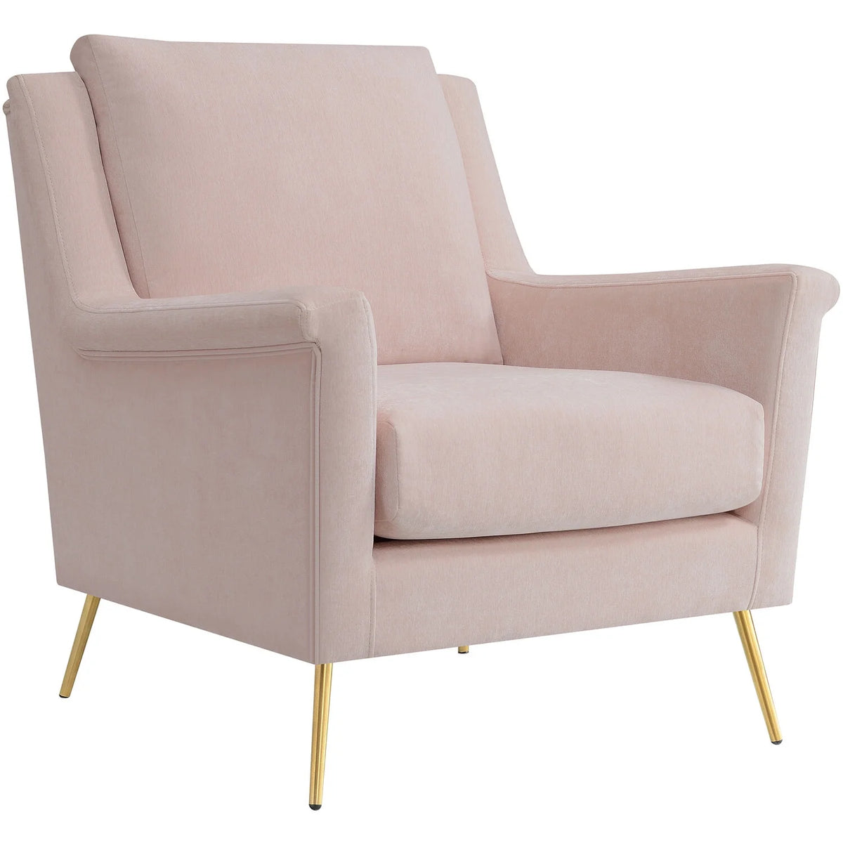 Blush Pink Accent Chair F45359