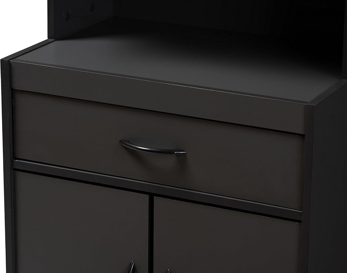 Dark Grey Kitchen Cabinet Y535441