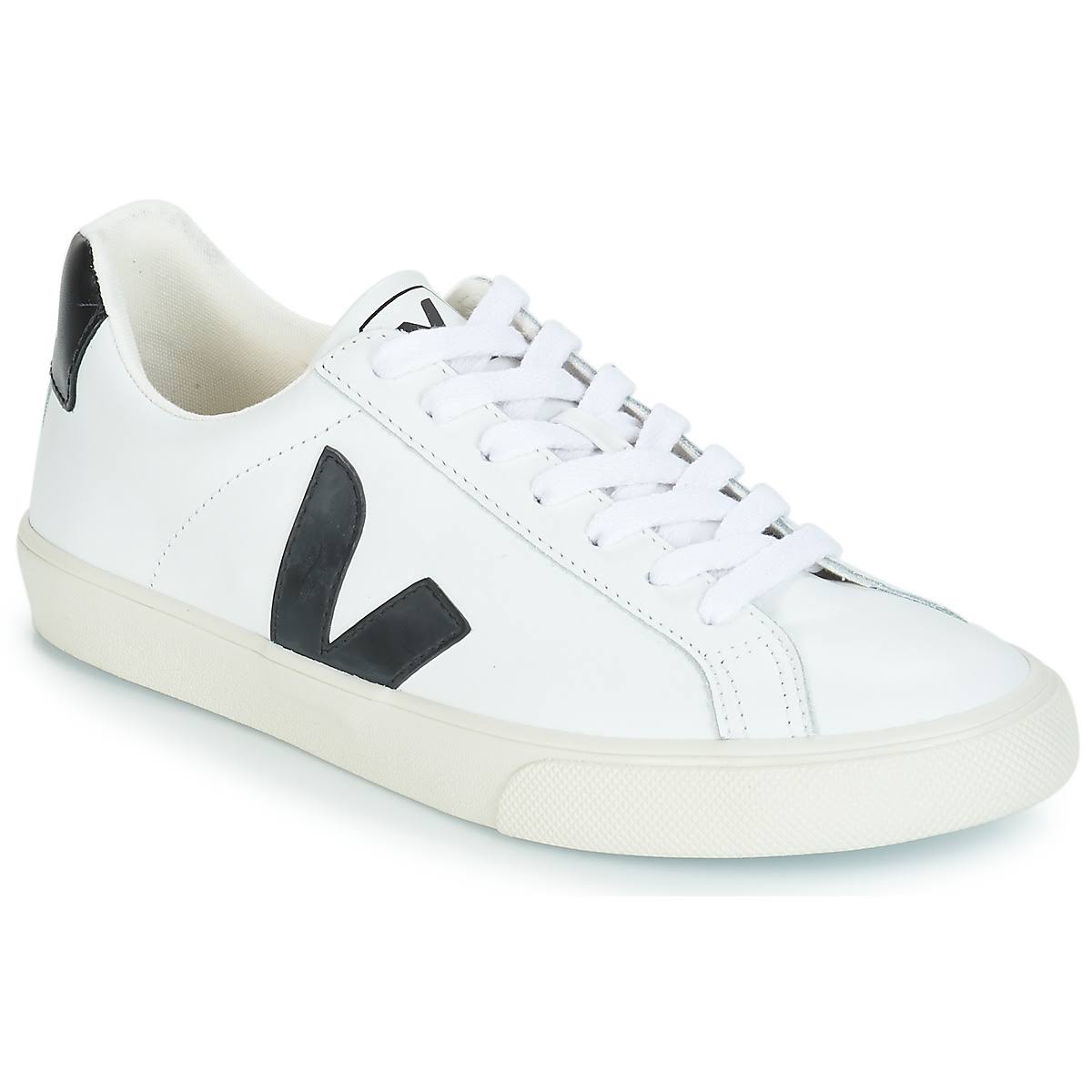 Extra White Leather Trainers A223
