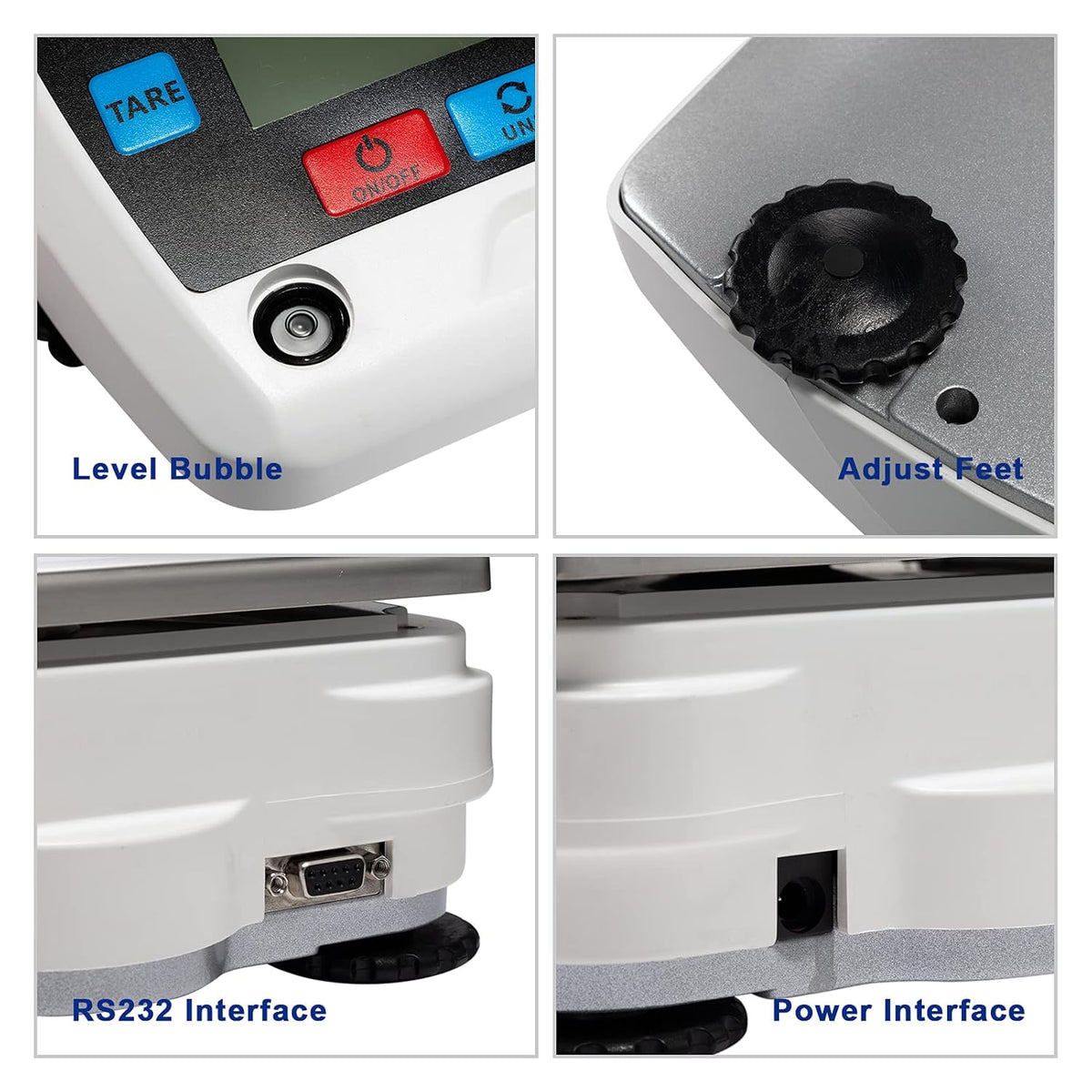 Lab Scale 5kg Precision Electronic Balance, 0.1g Readability Z3510