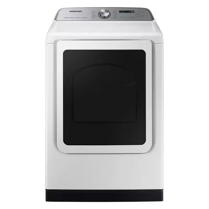 7.4 cu. ft. Vented Smart Front Load Electric Dryer with Steam Sanitize+ in White Y975001