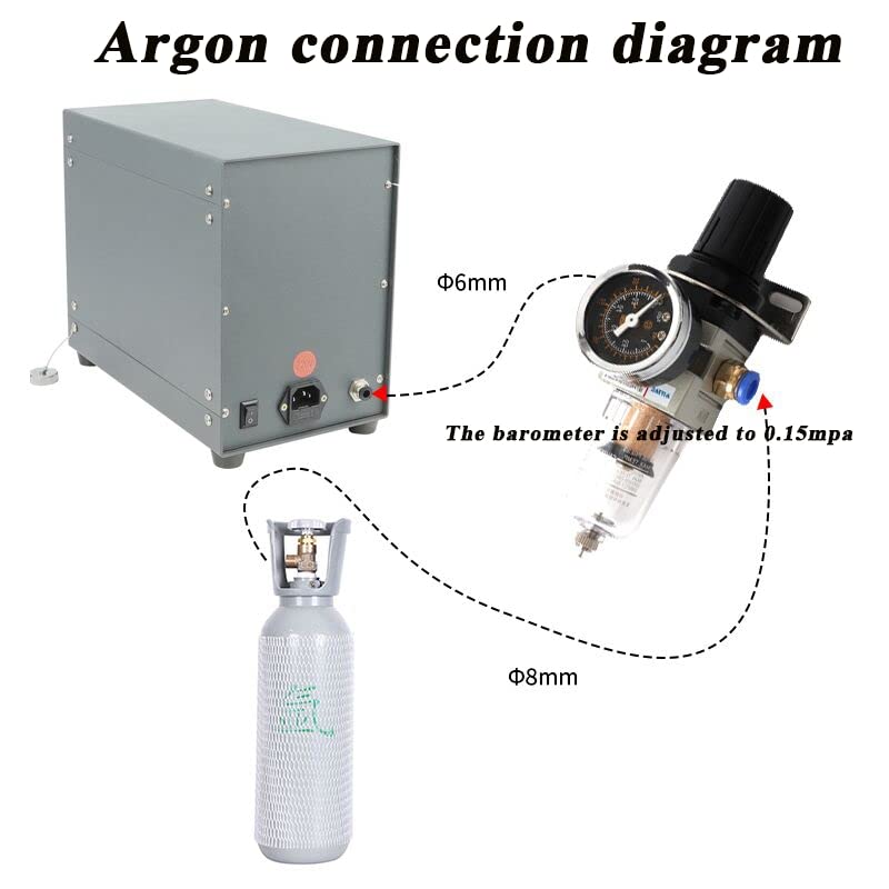 Automatic Pulse Argon Arc Welding Machine 110V 100W L211
