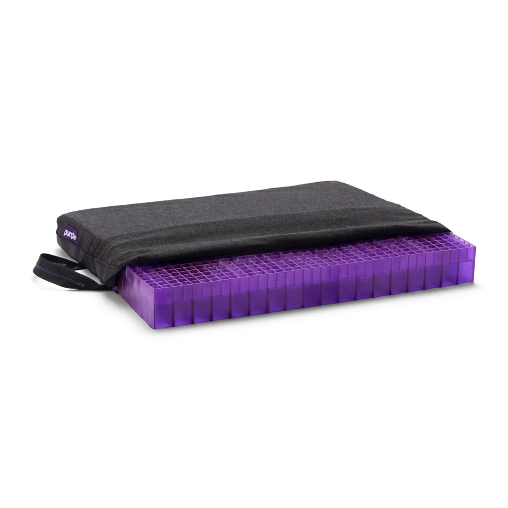 Purple Double Seat Cushion 18" x 16" GelFlex Grid R98002