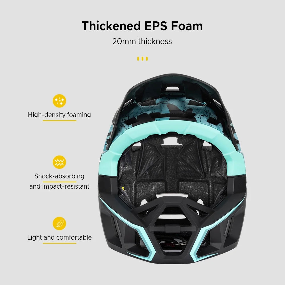 Mtb Helmet With Visor Y178740