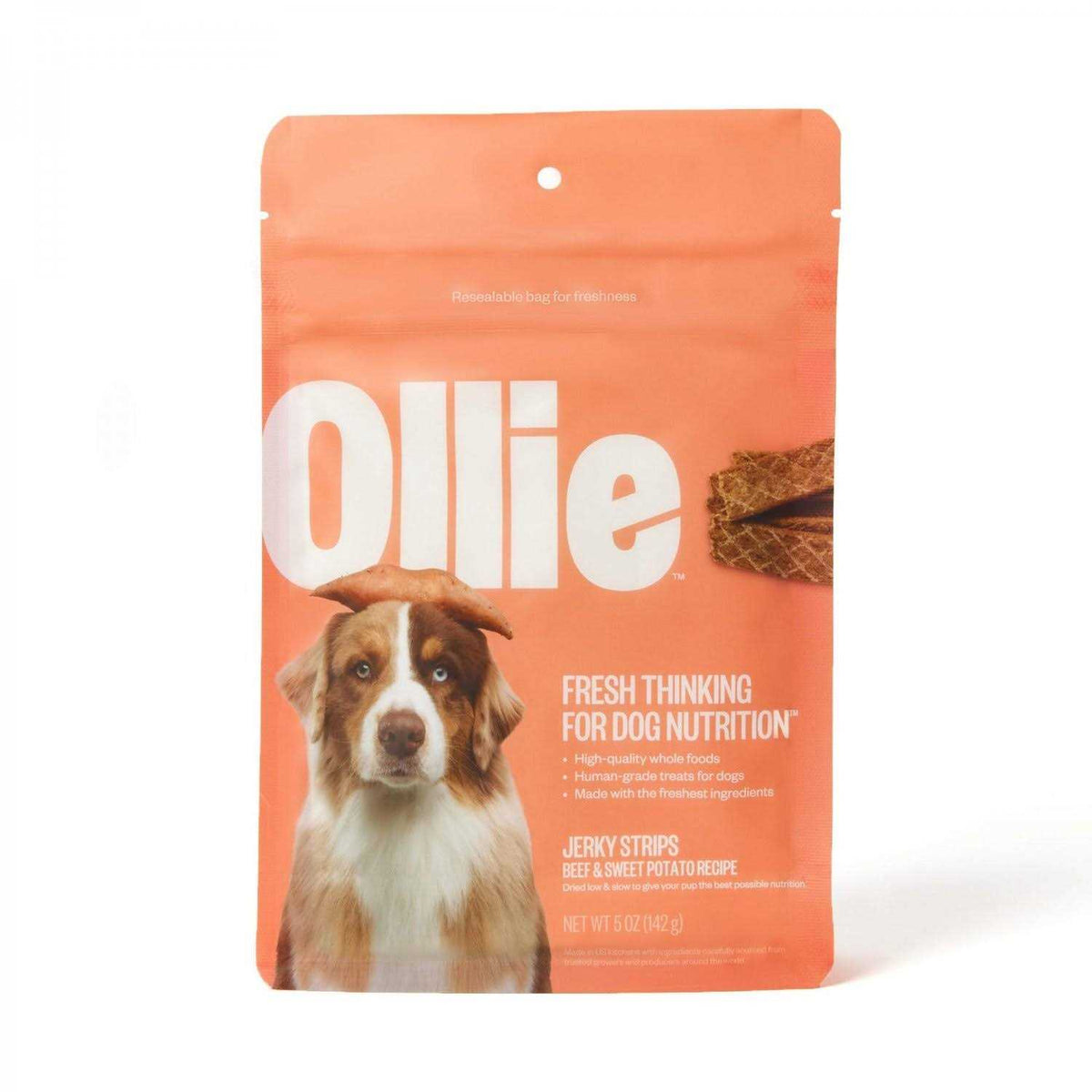Beef & Sweet Potato Jerky Strips Dog Treats U705