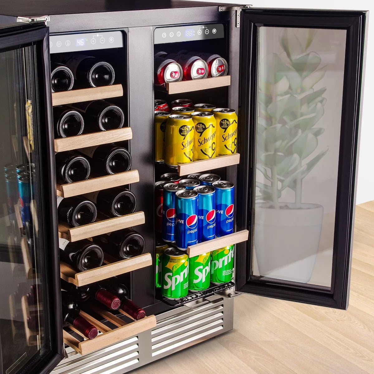 24'' Dual Zone Wine Refrigerator W910360