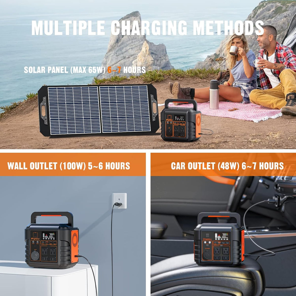 Portable Power Station 330W 296WH Lithium Battery Solar Generator L9181