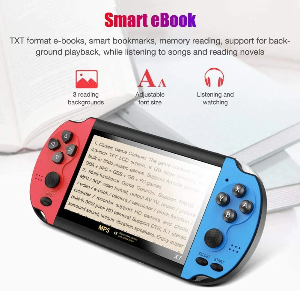 5.1 Inch Classic Retro Handheld Game Console R9855