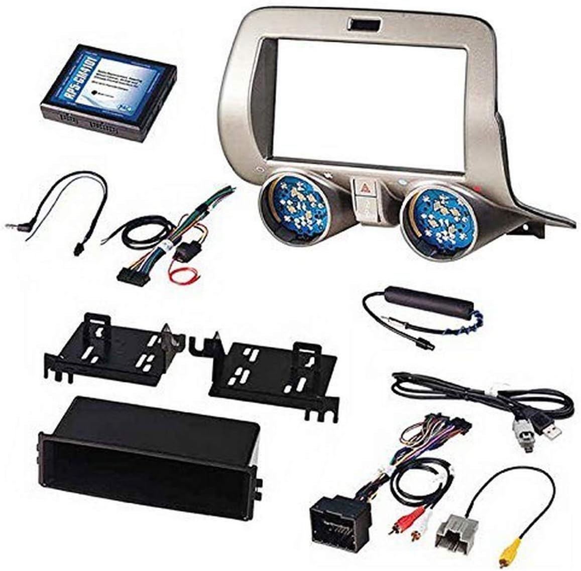 Gray Integrated Radio Replacement Kit D390368