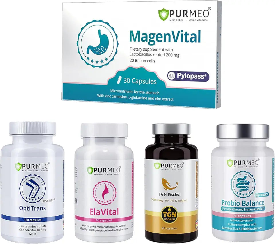 Probiotics and Fish Oil Supplement Bundle S573