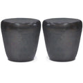 2-Piece Metal Accent Side Table Set I735