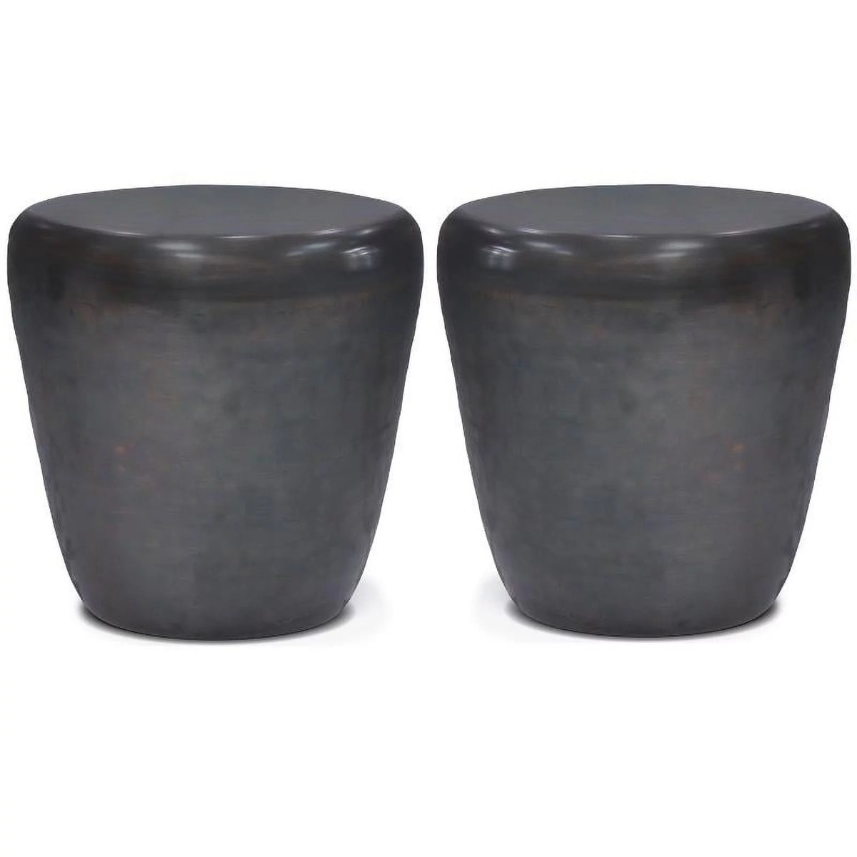 2-Piece Metal Accent Side Table Set I735