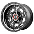 Gloss Black Milled Wheel U8409