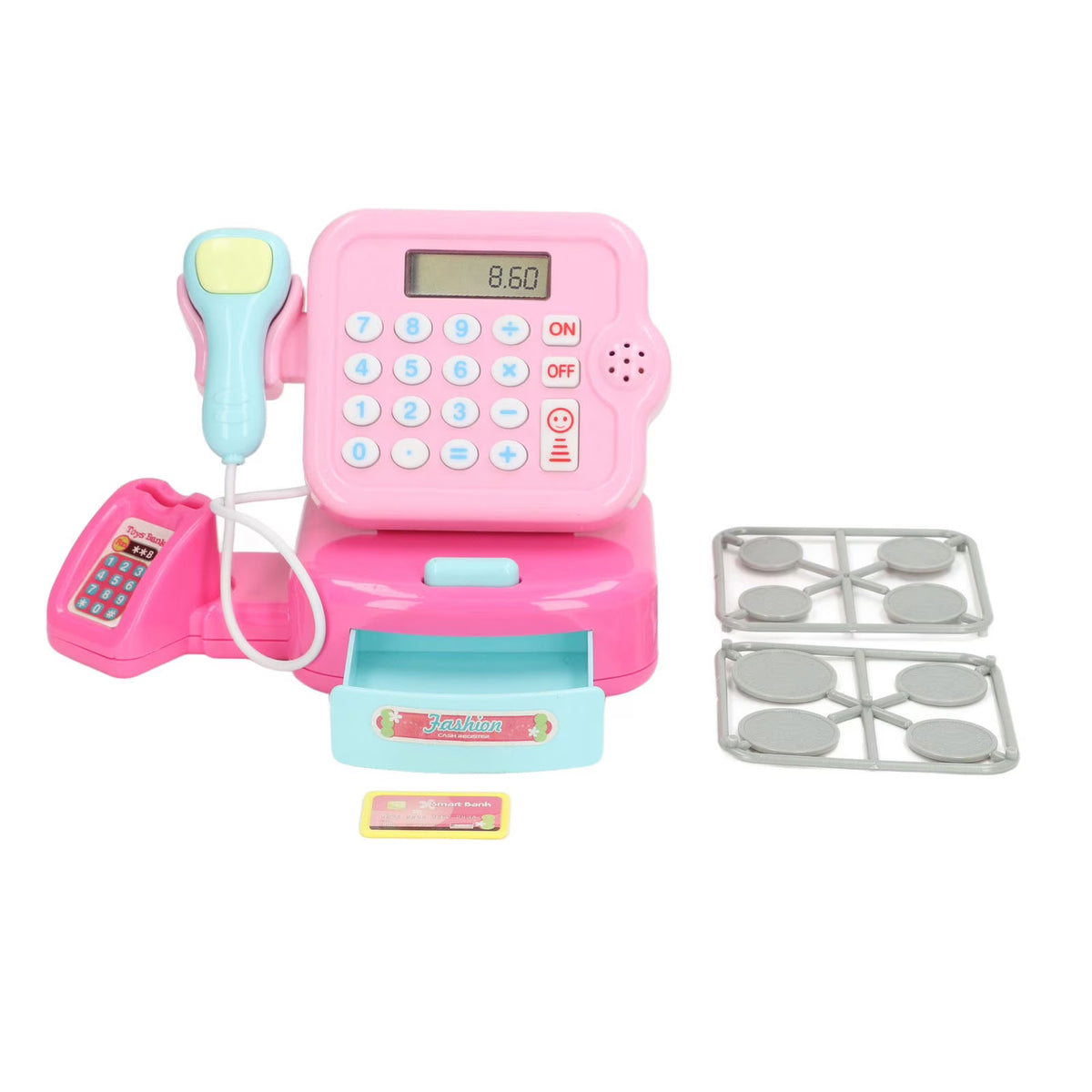 Cash Register Toy Electronic Pretend Play J3274