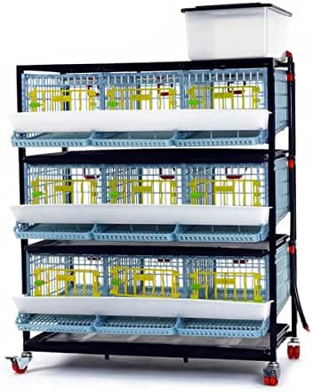 3 Layer ABS Plastic Quail Cage N83918