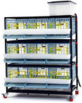3 Layer ABS Plastic Quail Cage N83918