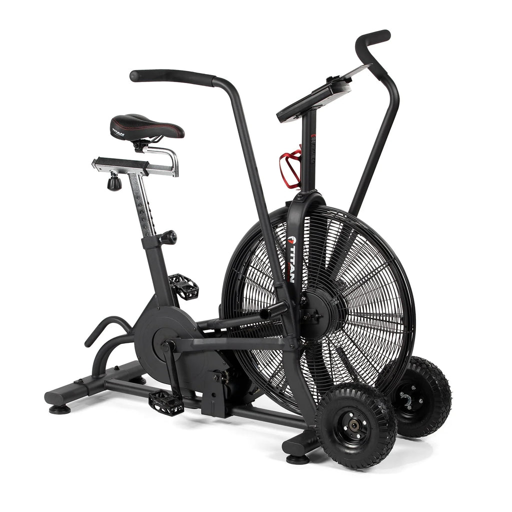 Black Exercise Bike with LCD Screen A75348
