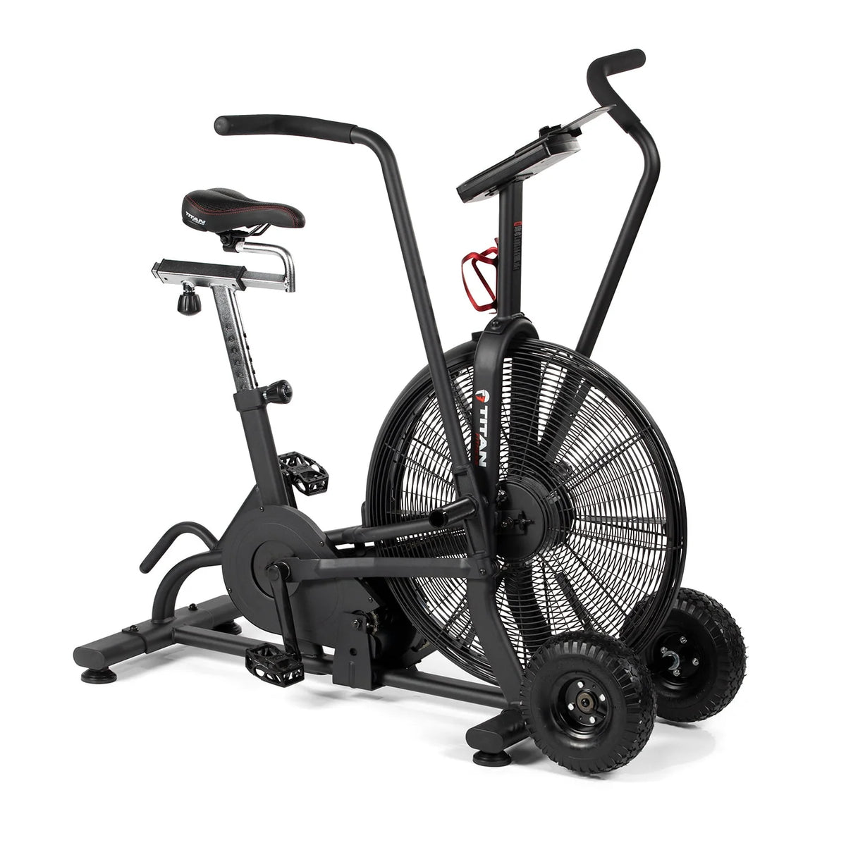 Black Exercise Bike with LCD Screen A75348