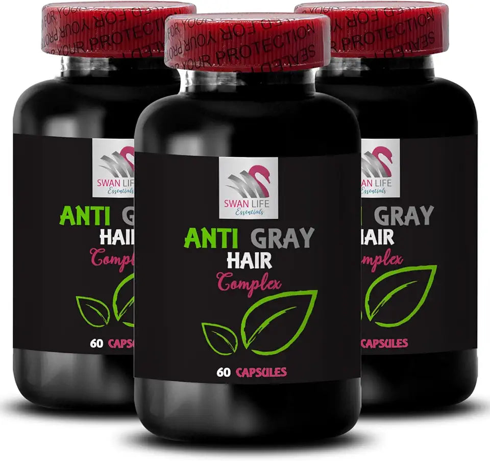 Gray Hair Supplement 180 Capsules K2976