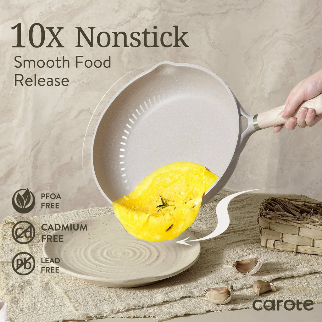 21 Pcs Nonstick Induction Cookware Set D589641