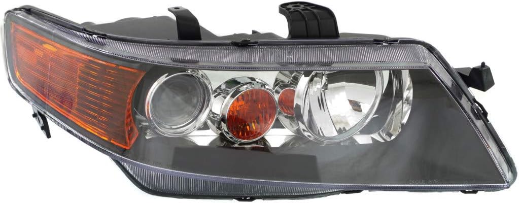 Headlight Assembly for Acura TSX 2004 2005 Passenger Side T224