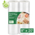 Stainless Steel 8-in-1 Vacuum Sealer with Built-in Cutter and Bag Storage E240284