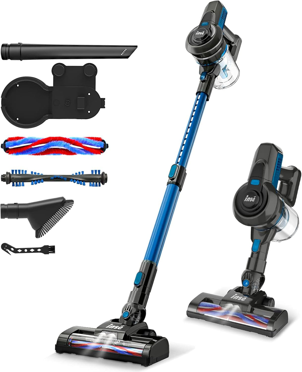 Cordless 12KPa 160W 4-in-1 Stick Handheld Vacuum Cleaner Z44369