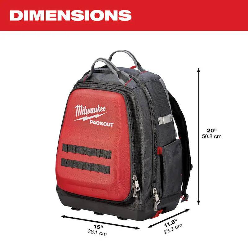 Tool Backpack with Folding Utility Knife and Utility Blade Set S749