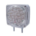 45 LED Double Face Turn Signal Light Amber & Red LED Clear Lens A3195