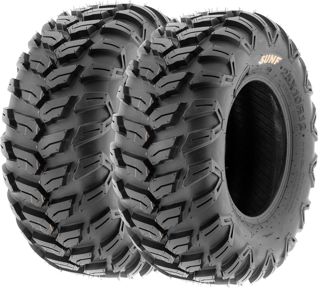 Set of 4 Radial Sport ATV UTV Tires 26x9R14 Front & 26x11R14 Rear, 6PR V792002