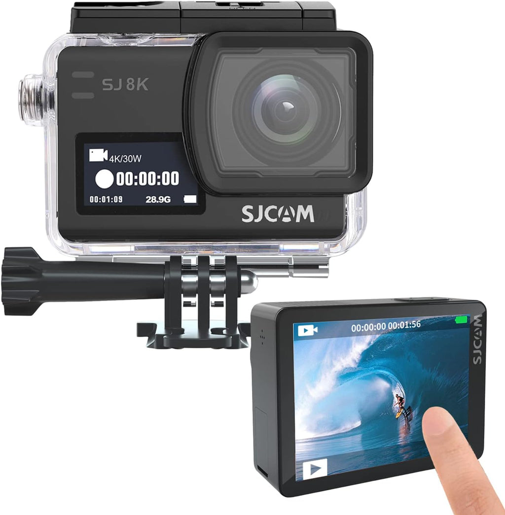 4K Action Camera 170 Degree Wide Angle 98FT Waterproof with Case Y999