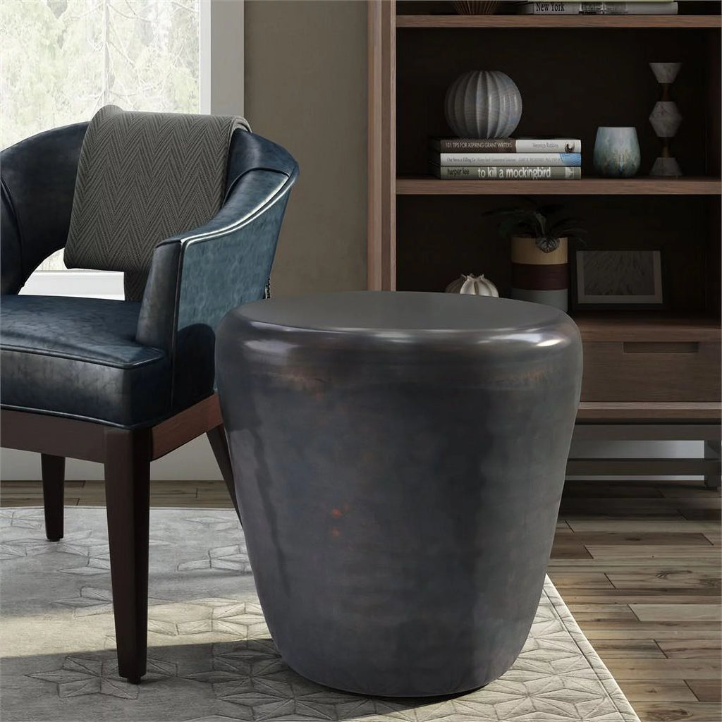 2-Piece Metal Accent Side Table Set I735