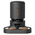 Automatic Cat Food Dispenser 5L with 2 Stainless Bowls F190
