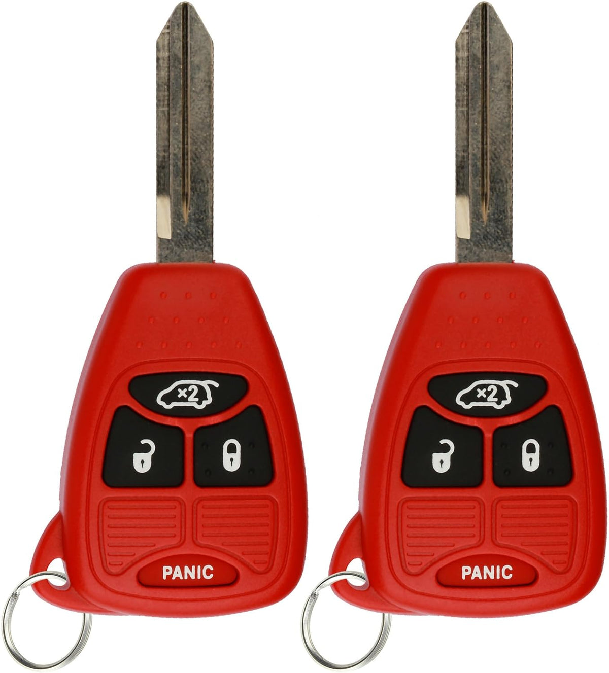 Blue Keyless Entry Remote Control Car Key Fob (Pack of 2) A228144