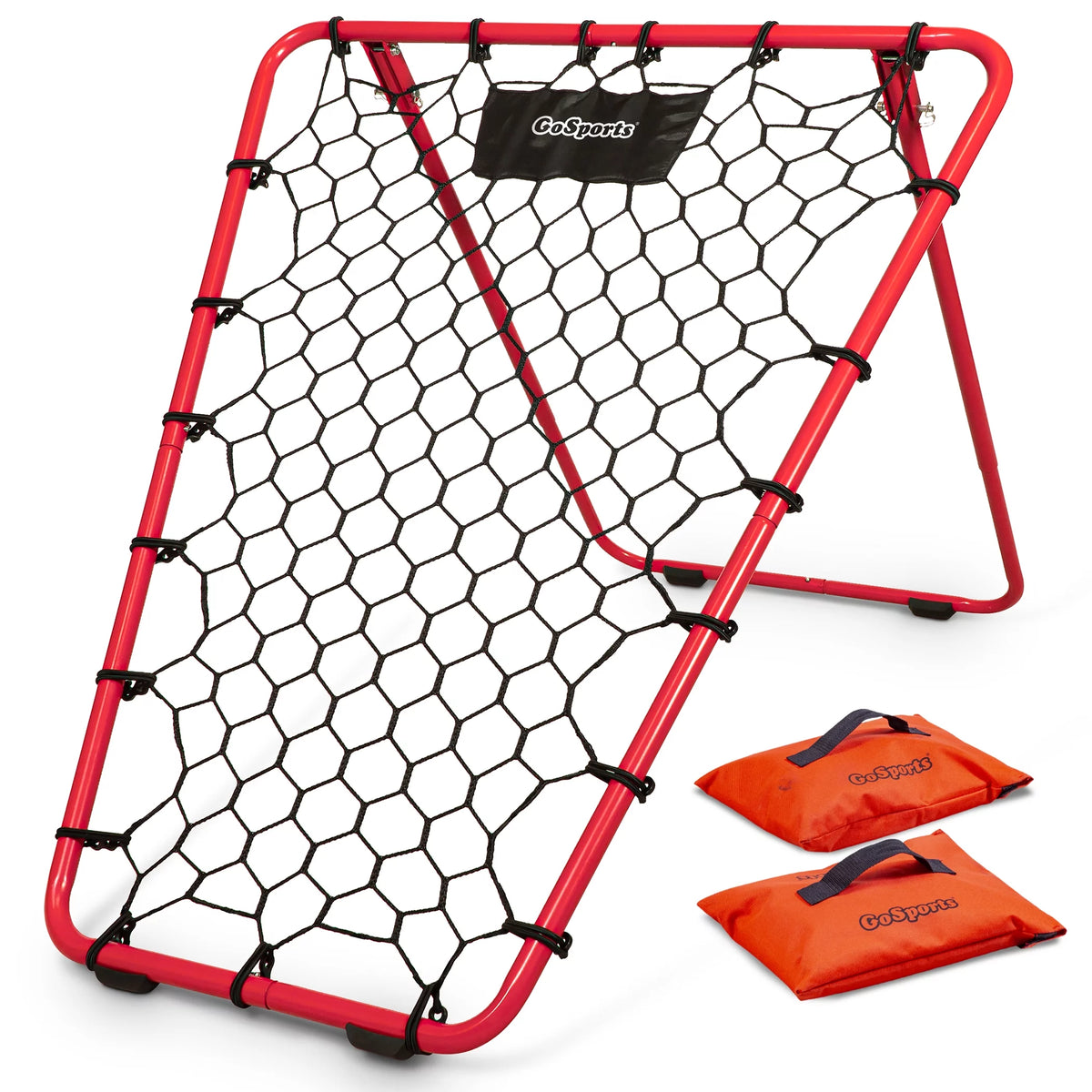 Basketball Rebounder with Adjustable Frame F573977