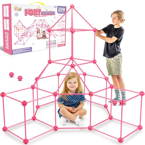 140 Pcs STEM Construction Fort Building Kit X642
