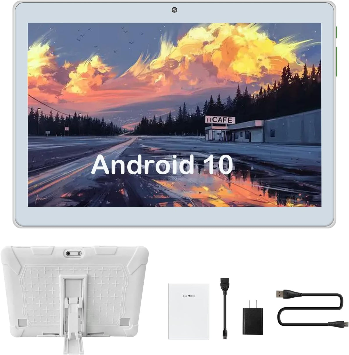 10 inch Android Tablet with 32GB ROM 4G Phone Call C228245