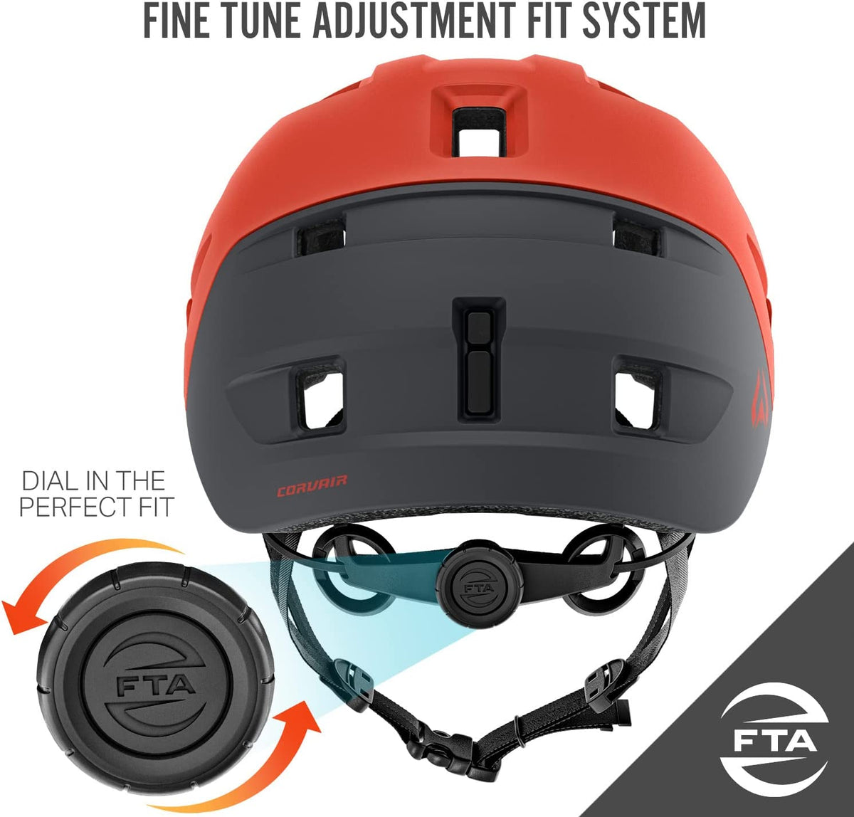 Ember Red Mountain Bike Helmet R1146