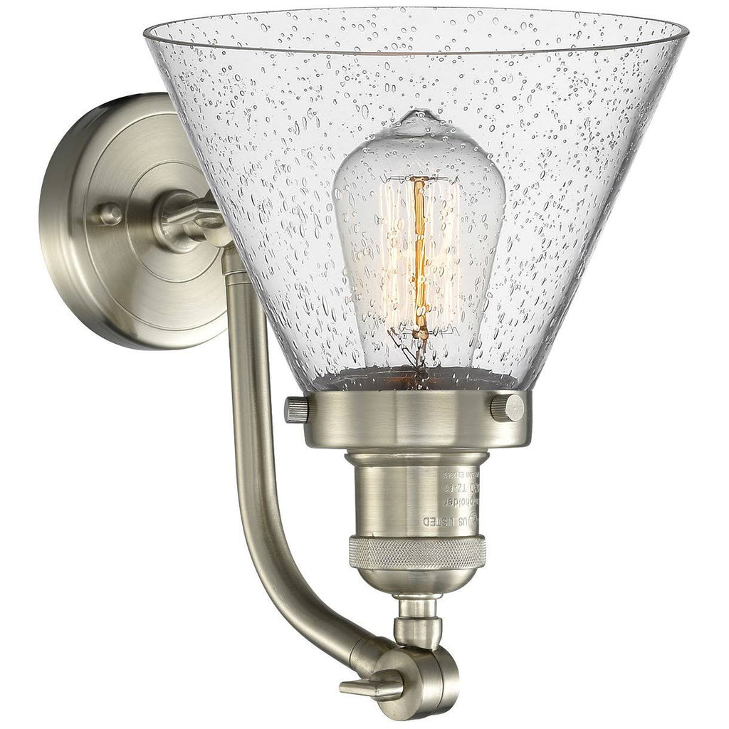 Large Cone 1 Light Sconce S58676