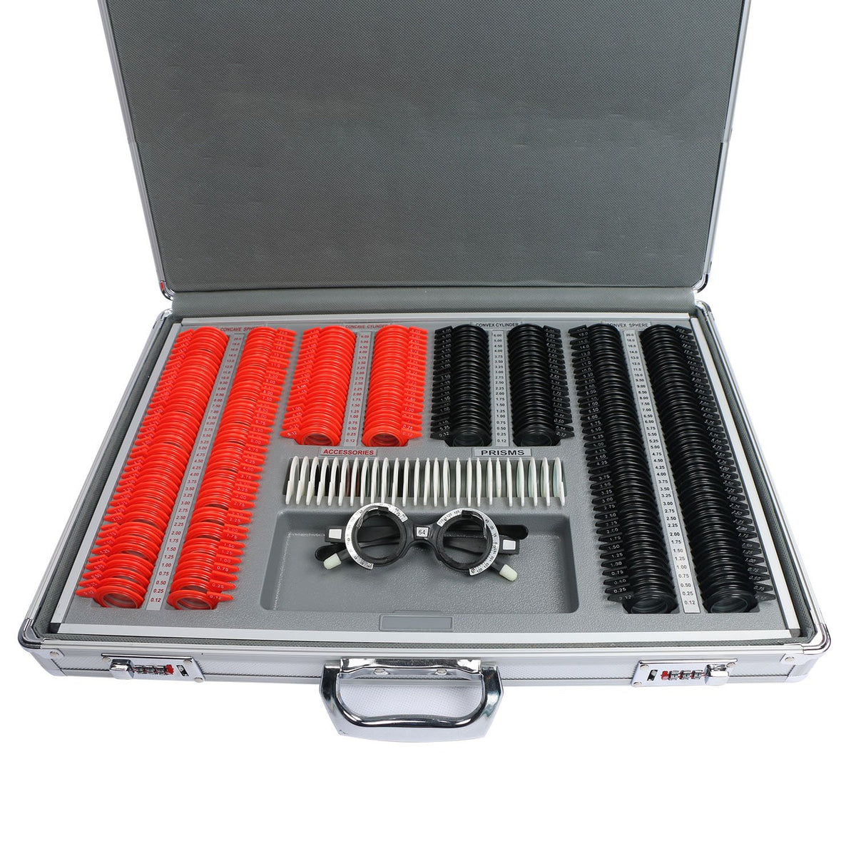 266 pcs Optical Trial Lens Set with Aluminium Case Y797165