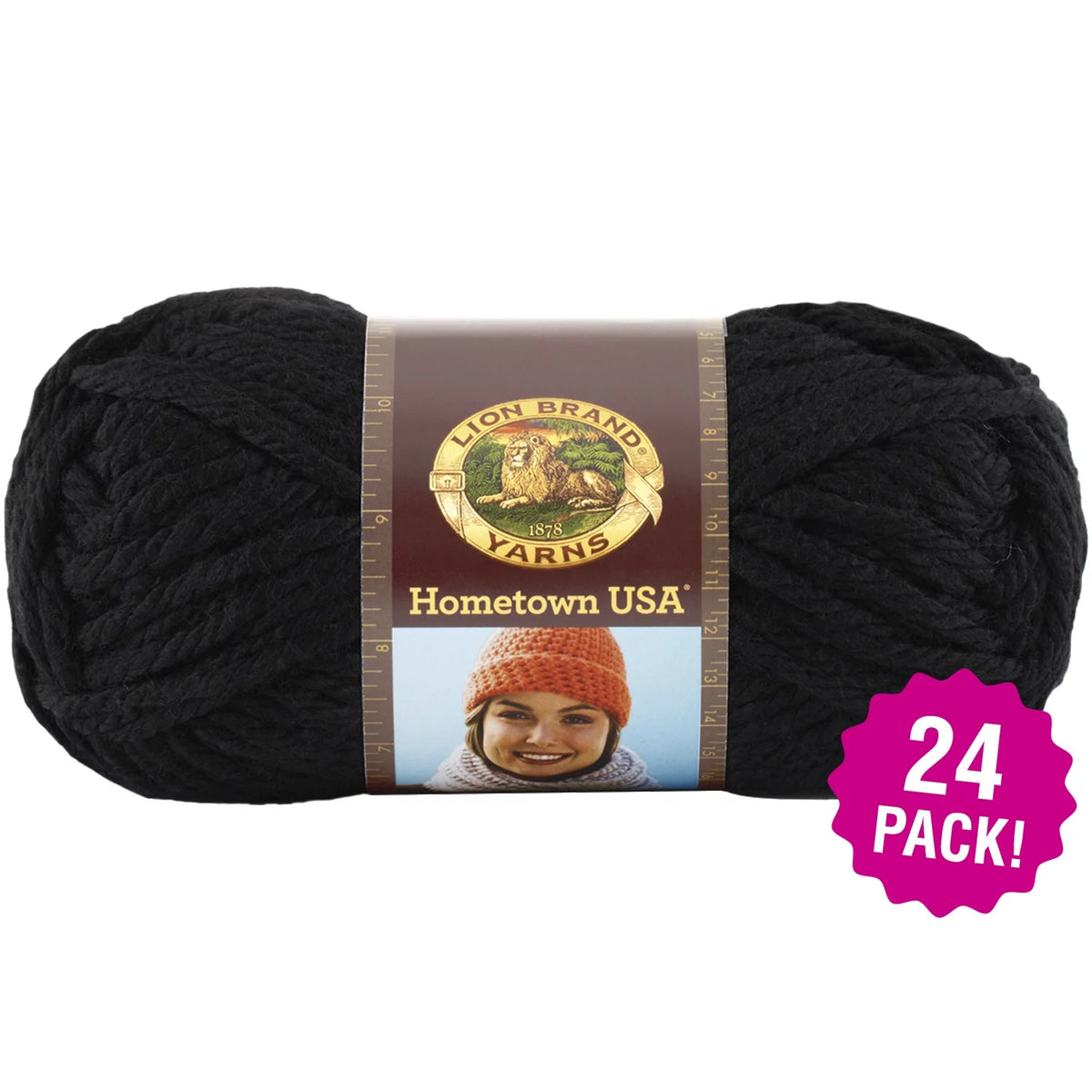 Black Yarn Multipack of 24 Z5334