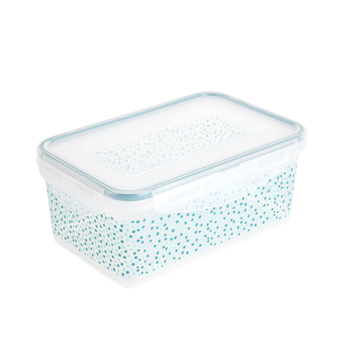 16-Piece Green Floral Food Storage Set R40341