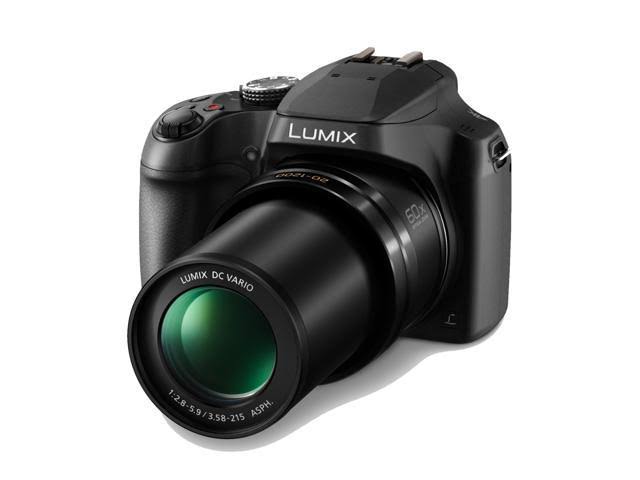 Panasonic Lumix FZ80 4K 60X Zoom Digital Camera with SanDisk 64GB SD Card Bundle B25902