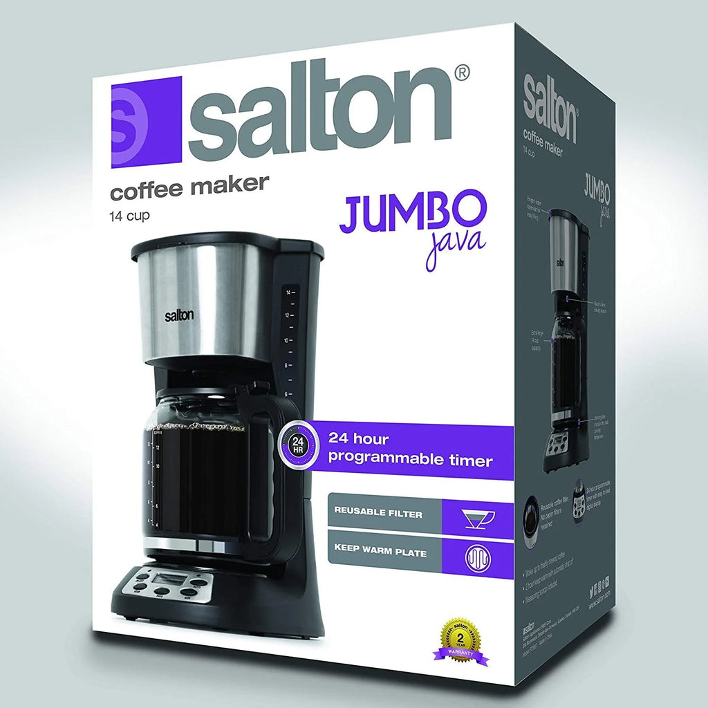 14 Cup Black Coffee Maker V564