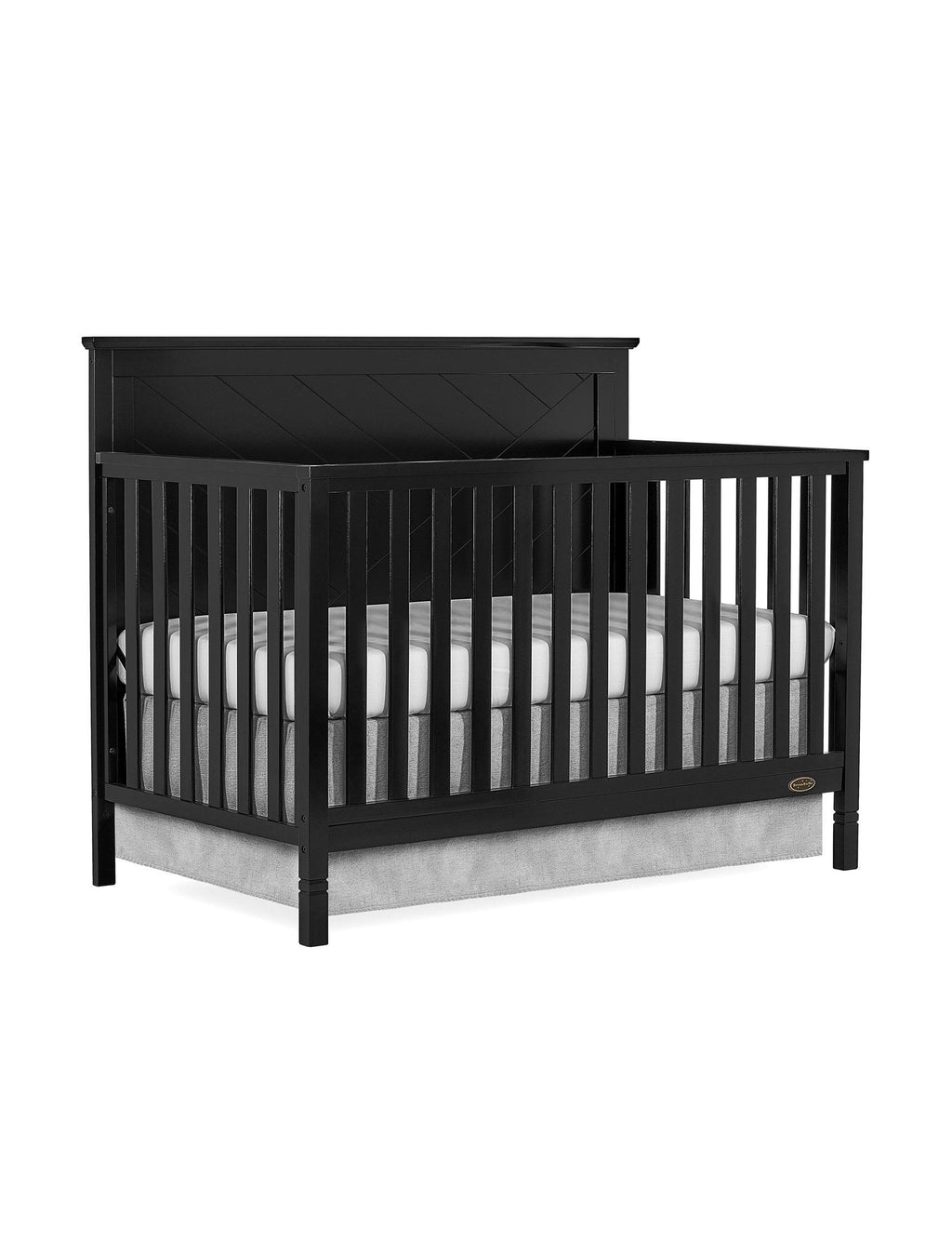 5 in 1 Convertible Crib Black K448